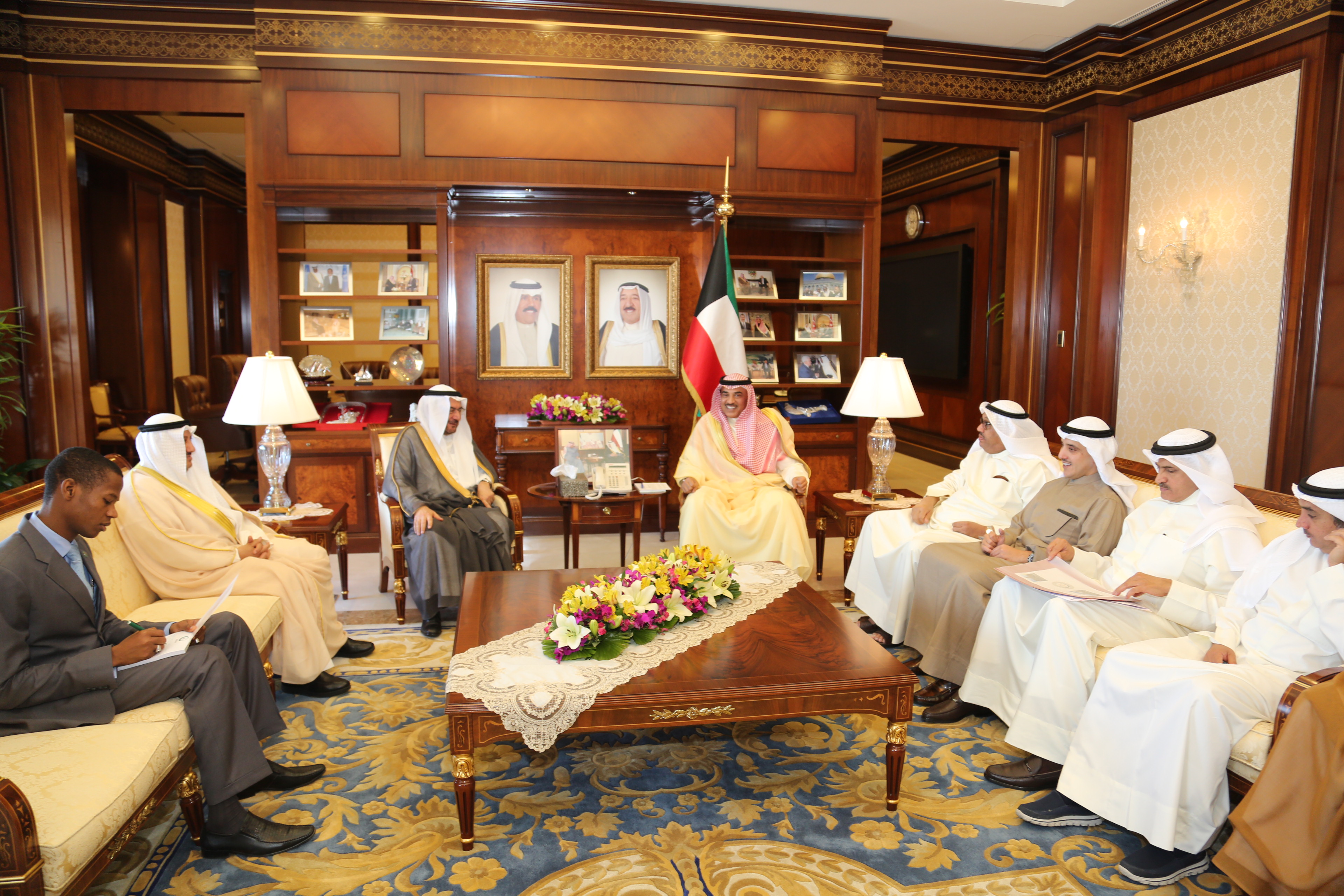 First Deputy Prime Minister and Foreign Minister Sheikh Sabah Al-Khaled Al-Hamad Al-Sabah on Tuesday receives Secretary-General of the Organization of Islamic Cooperation (OIC) Iyad Ameen Madani