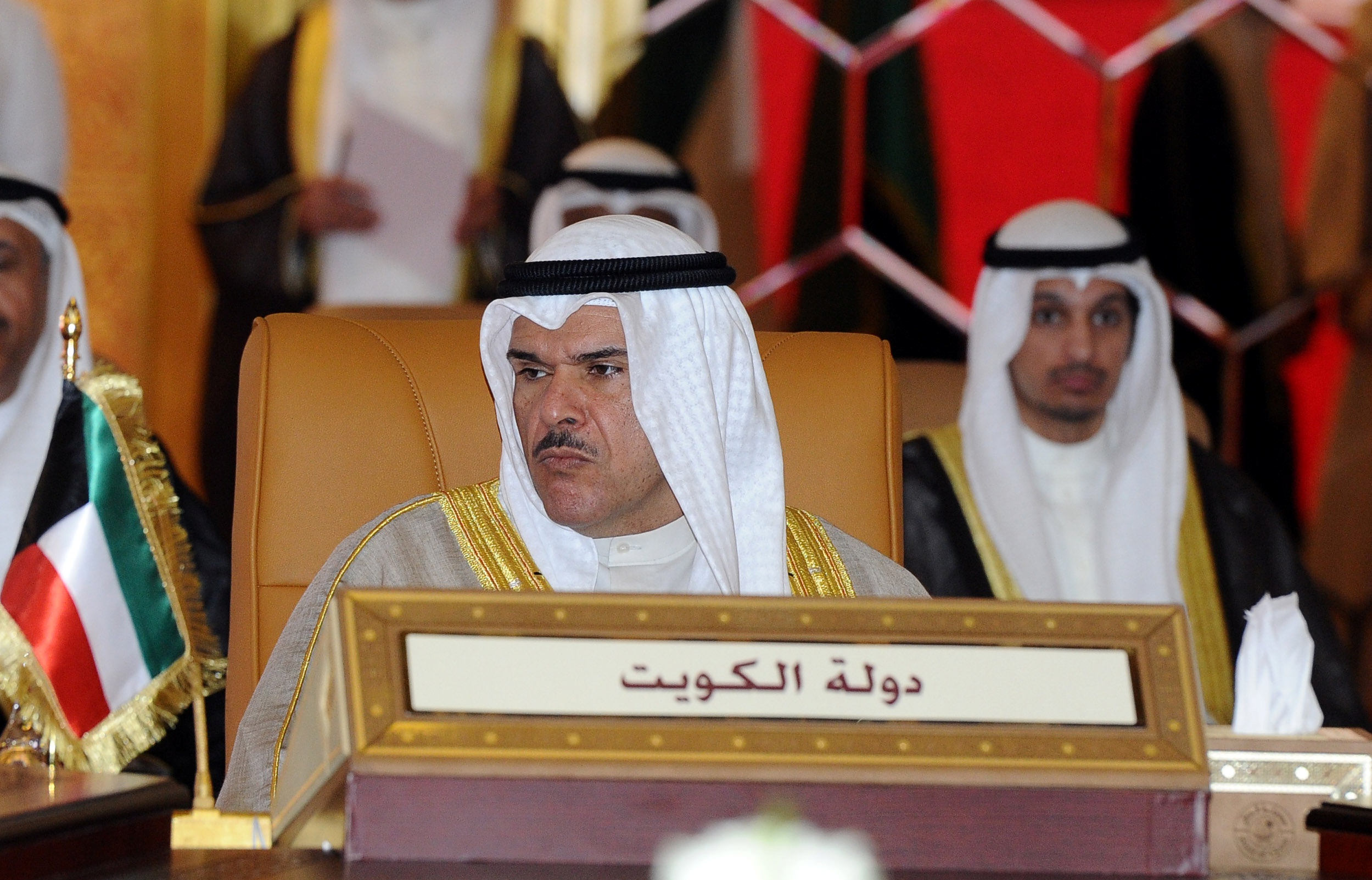 Minister of Information and State Minister of Youth Affairs Sheikh Salman Sabah Al-Salem Al-Humoud Al-Sabah during 29th meeting of GCC ministers of youth and sports 