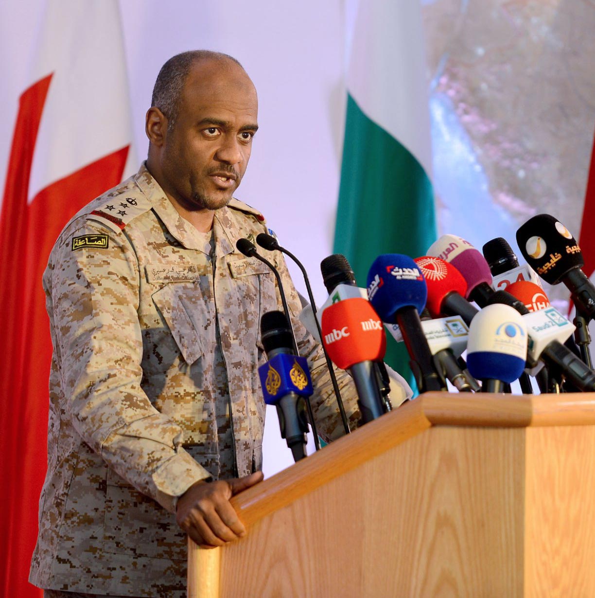 Coalition Spokesman Brigadier General Ahmad Asiri