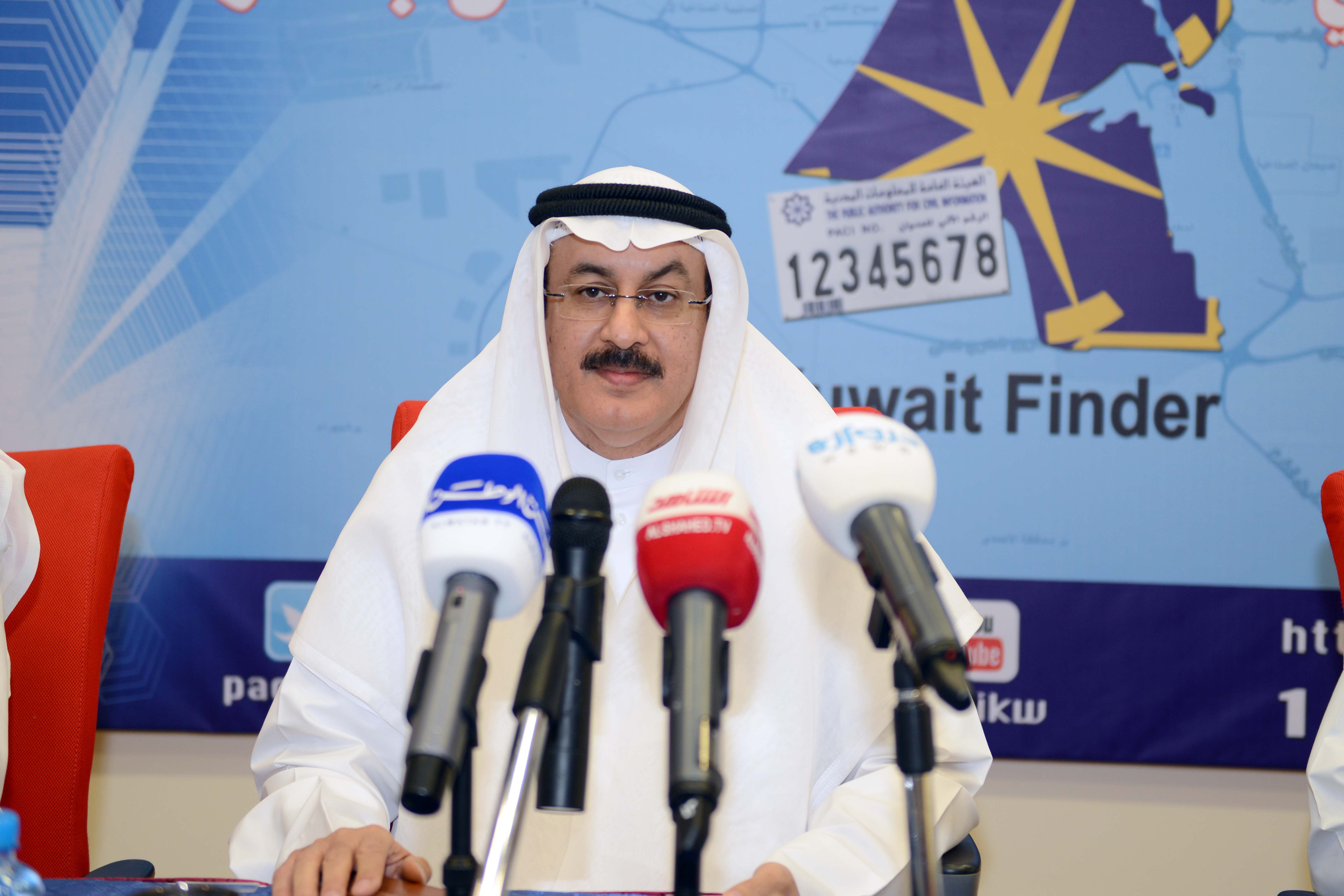 Director General of the Kuwait's Public Authority for Civil Information Musaed Al-Asousi