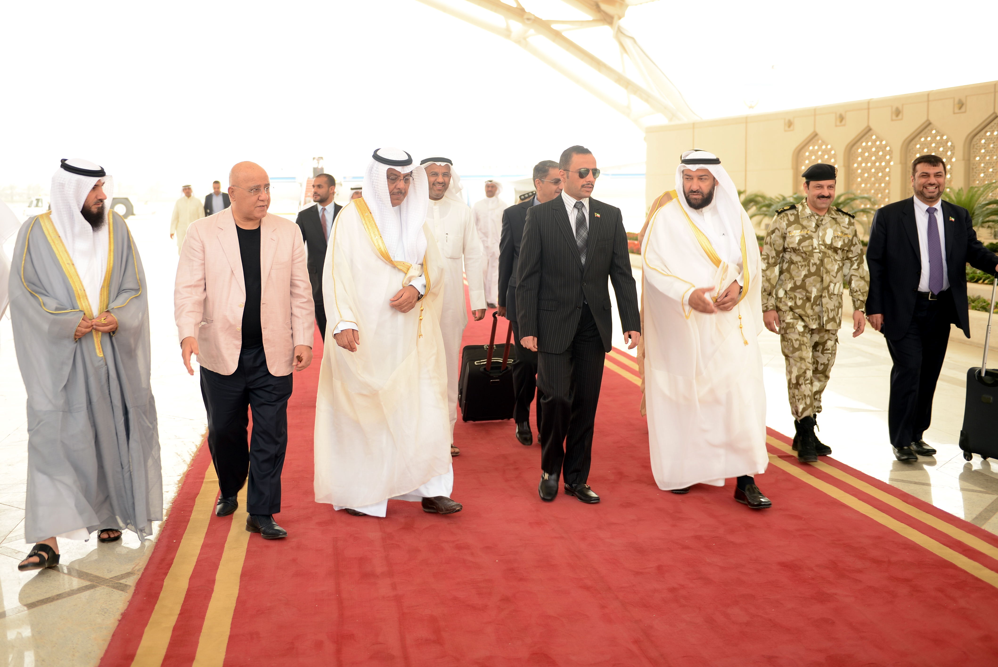 National Assembly Speaker Marzouq Ali Al-Ghanim returned home after visit to the US