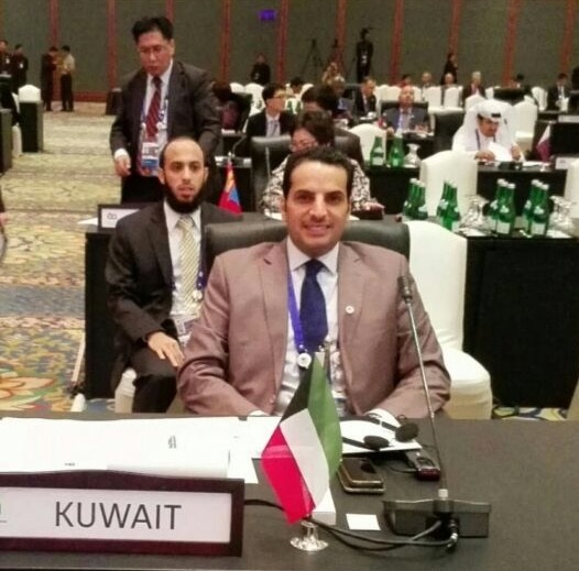 القائم بأعمال سفارة الكويت لدى اندونيسيا ناصر الخالدي