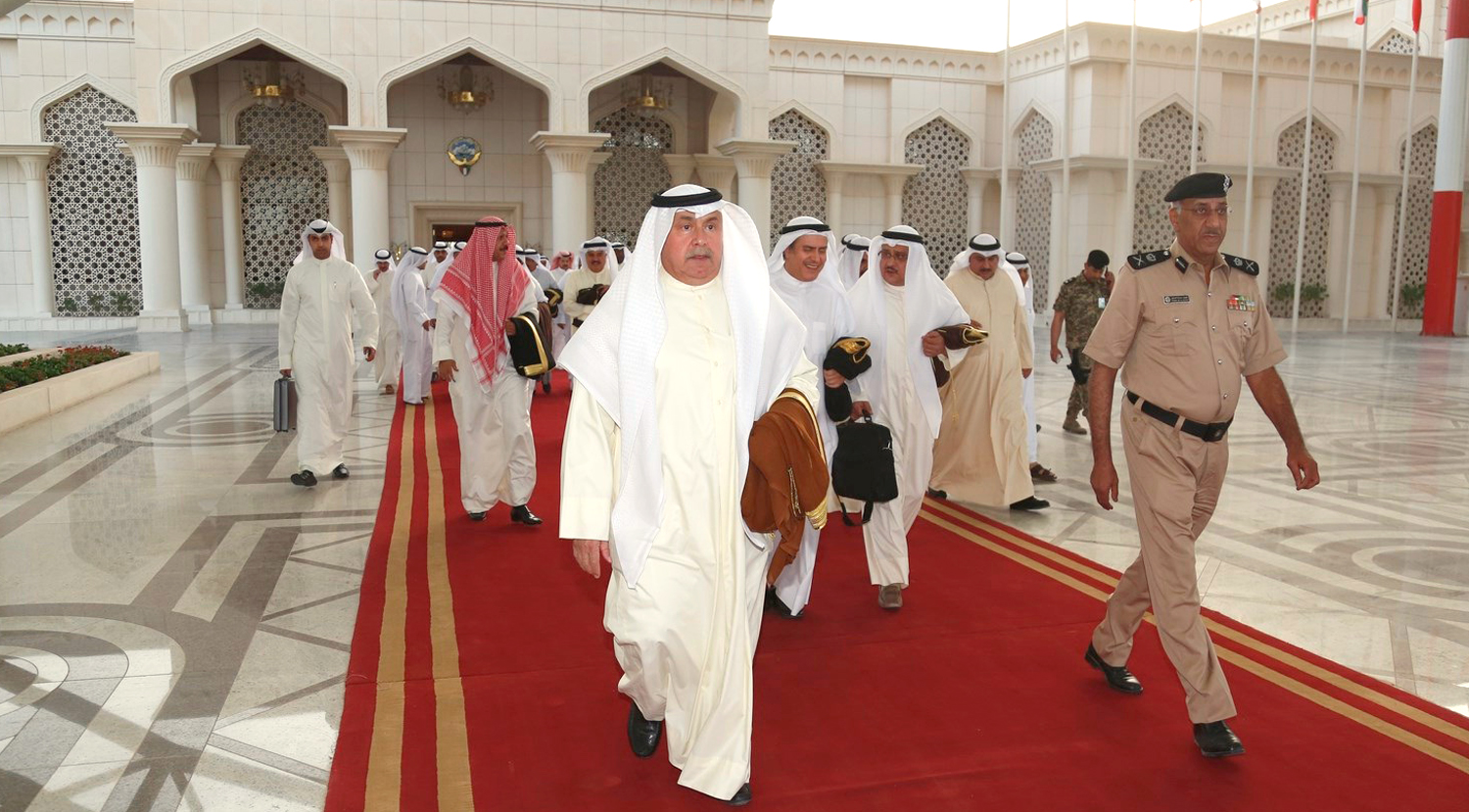 Interior Ministry Undersecretary Lt. Gen. Sulaiman Al-Fahad during leaving the country