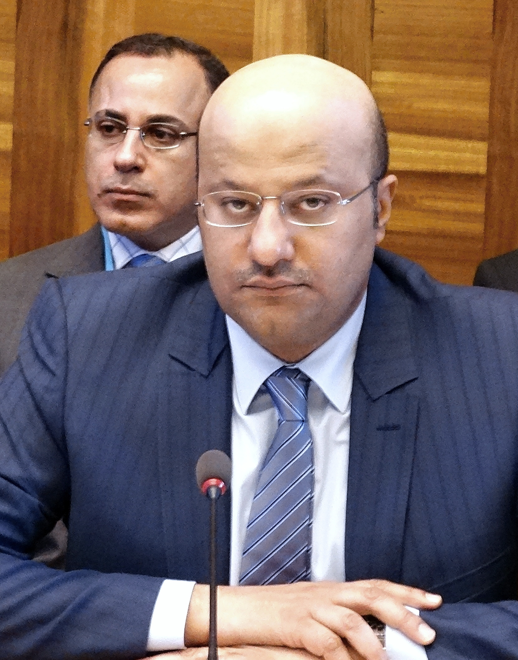وزير الصحة الدكتور علي العبيدي
