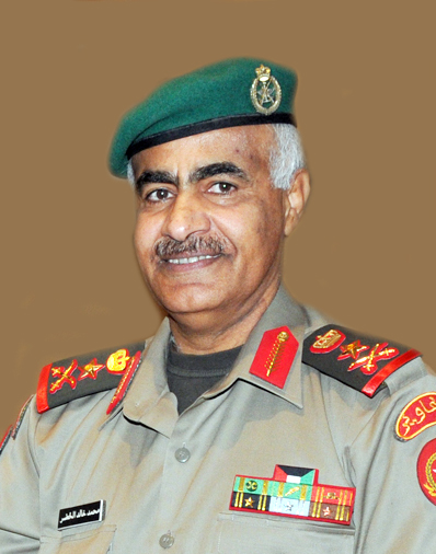 رئيس الأركان العامة للجيش الفريق الركن محمد خالد الخضر