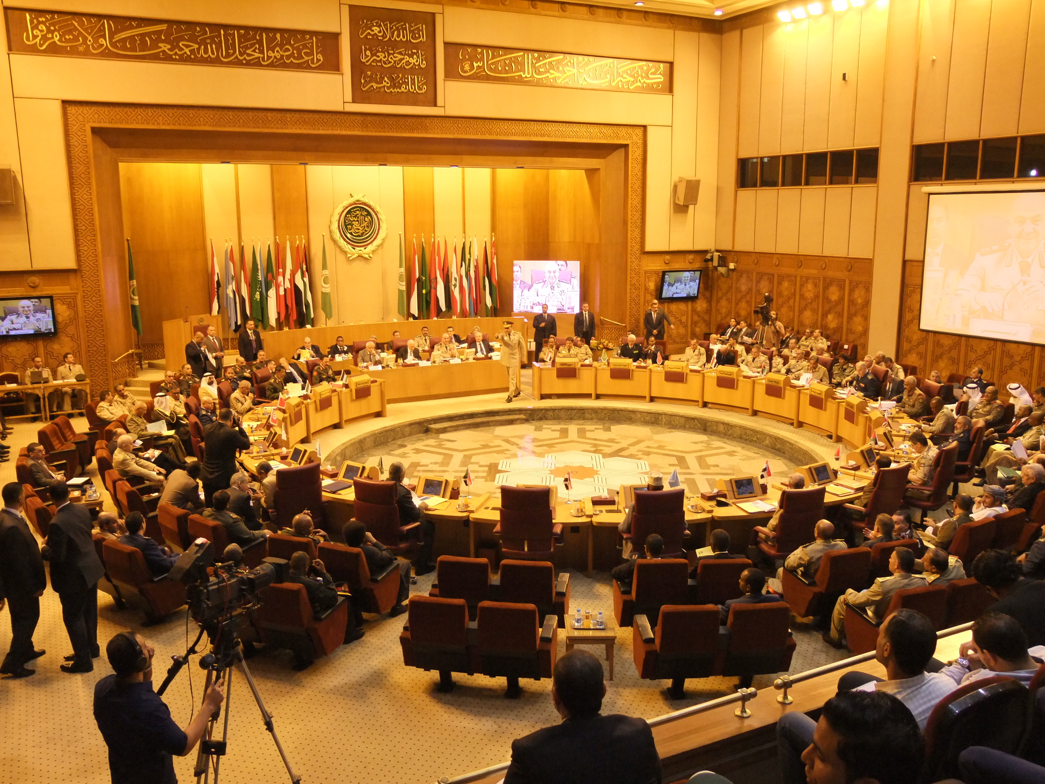 Chiefs of staff of Arab armies during their second meeting