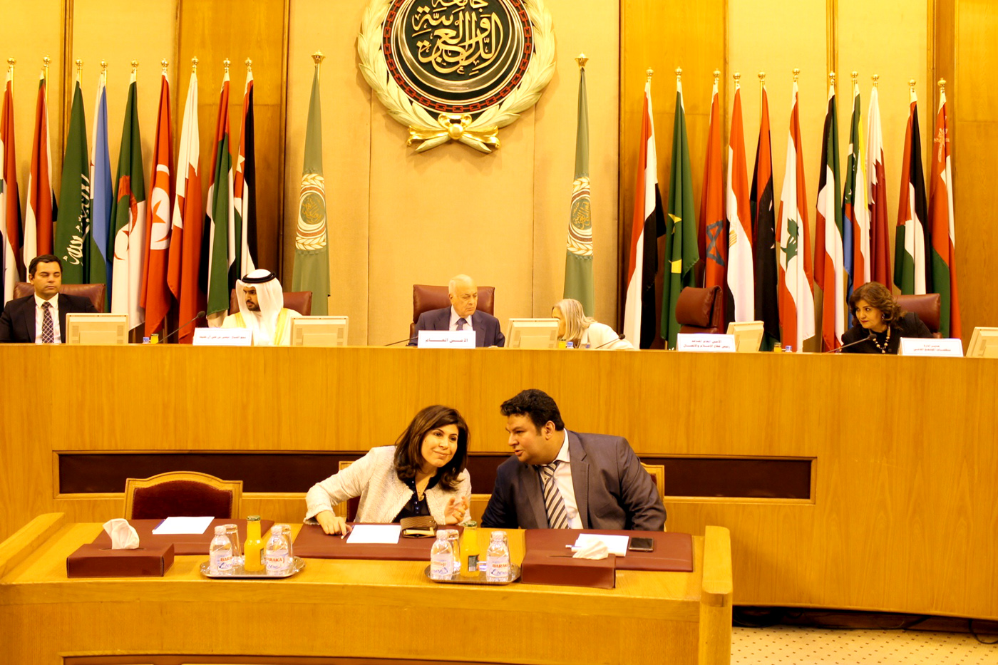 جانب من الجلسة الافتتاحية من أعمال المؤتمر العاشر للاتحاد العربي للعمل التطوعي