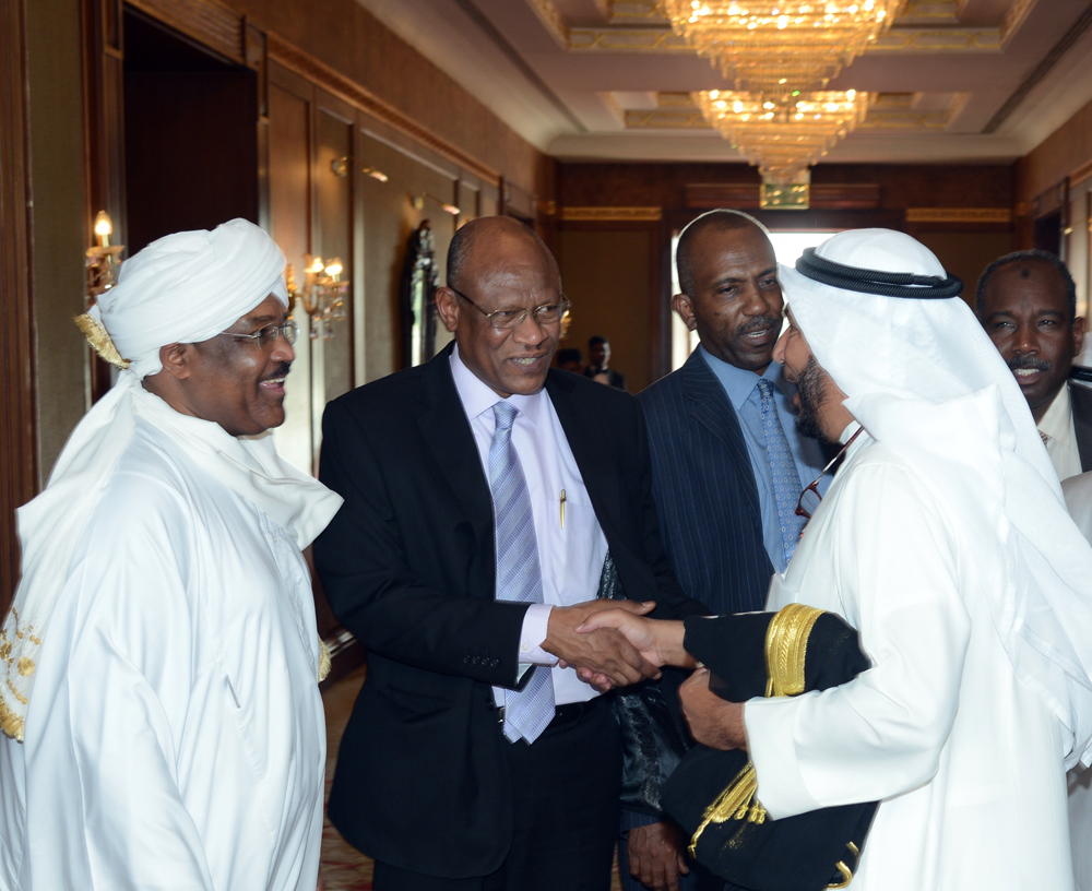 His Highness the Amir Sheikh Sabah Al-Ahmad Al-Jaber Al-Sabah's Representative Dr. Abdullah Maatouq Al-Maatouq leaves to Sudan