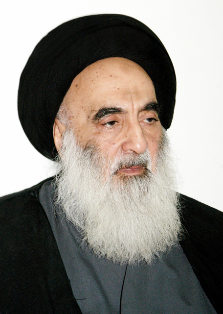 المرجع الديني العراقي علي السيستاني