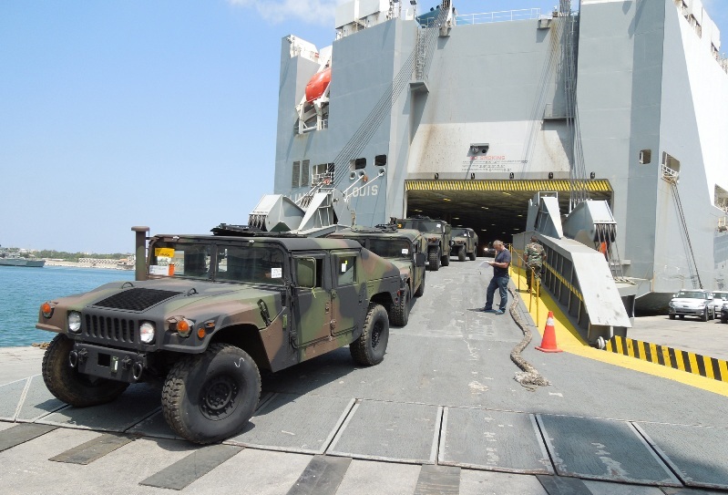 Lebanese army receives 40 Humvees from US