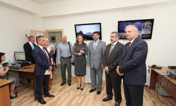 Chairman of the Board and Director General of Kuwait News Agency (KUNA) Sheikh Mubarak Al-Duaij Al-Ibrahim Al-Sabah visits Albania's news agency