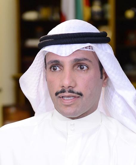 رئيس الاتحاد البرلماني العربي رئيس مجلس الأمة الكويتي مرزوق علي الغانم