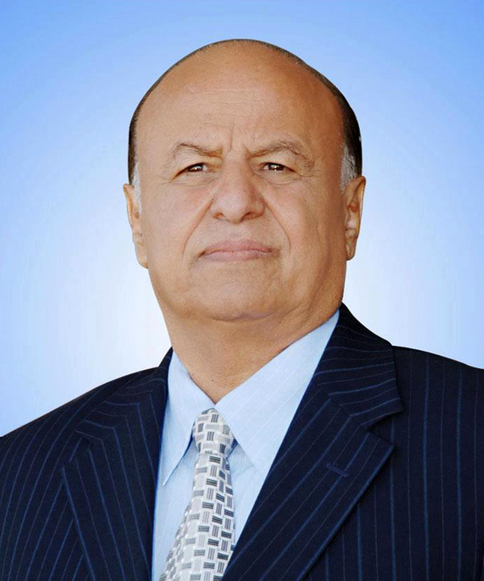 Yemeni President Abd Rabbu Mansour Hadi