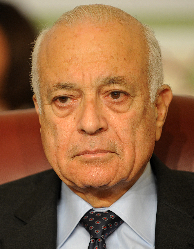 Secretary General of the Arab League Dr. Nabil Al-Araby
