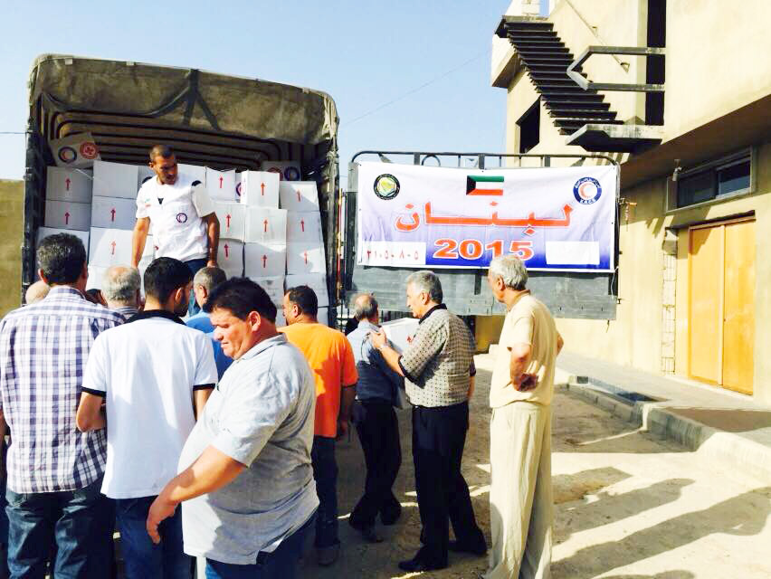 Kuwait Red Crescent delivers further aid to Syrians