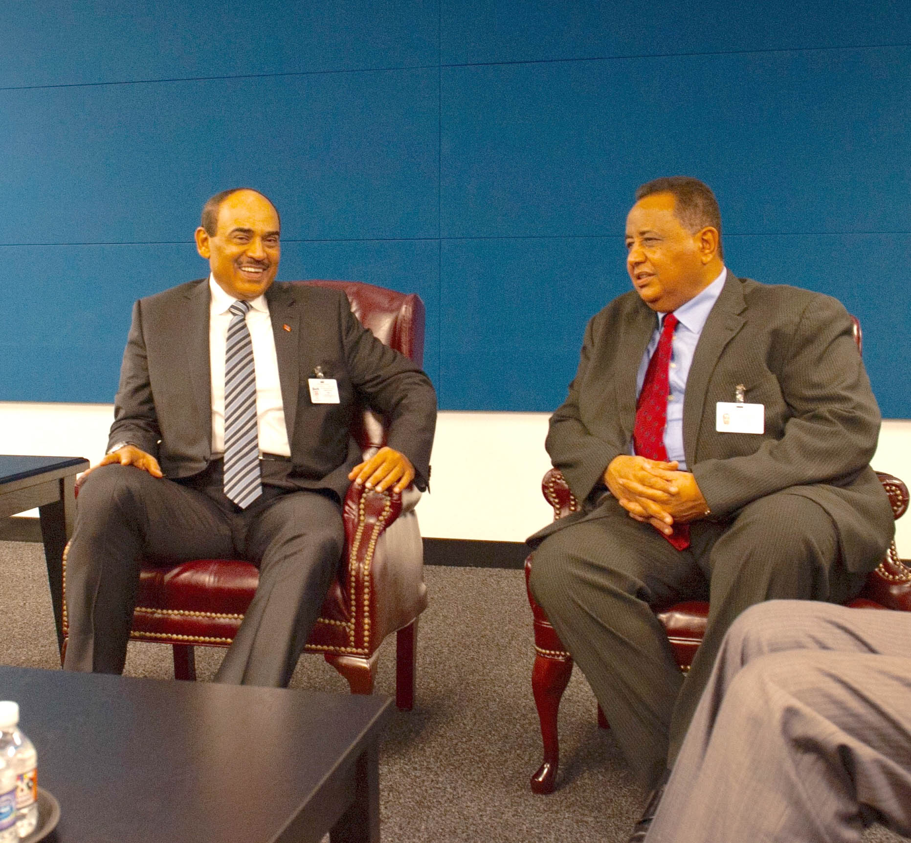 Sheikh Sabah Khaled Al-Hamad Al-Sabah meets Sudanese Foreign Minister Ibrahim Ghandour
