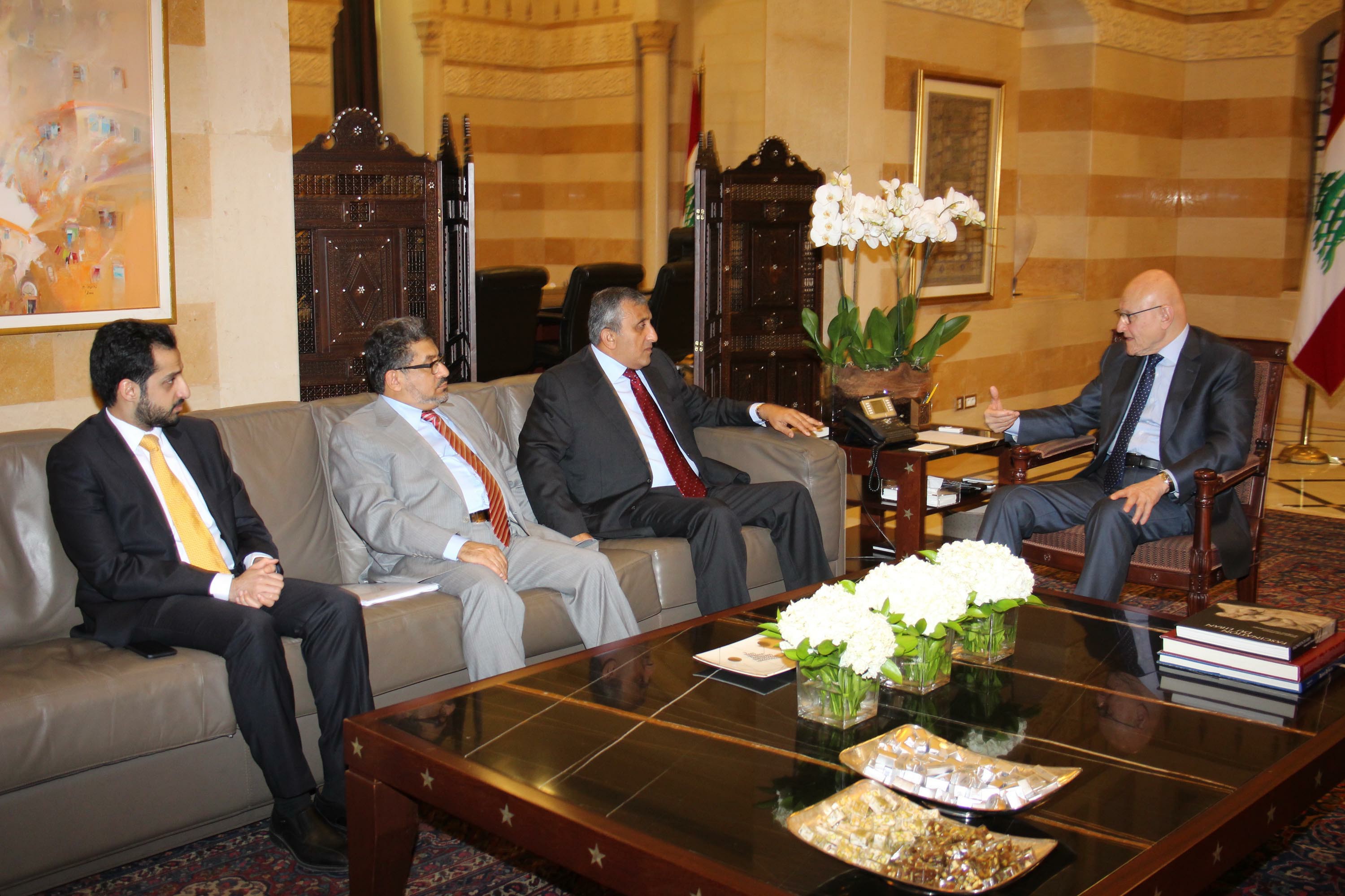 Lebanon's Premier meets KFAED delegation