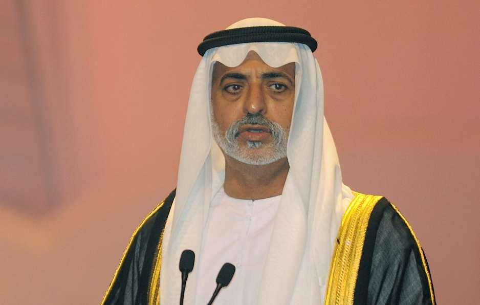 وزير الثقافة وتنمية المعرفة الاماراتية الشيخ نهيان بن مبارك آل نهيان
