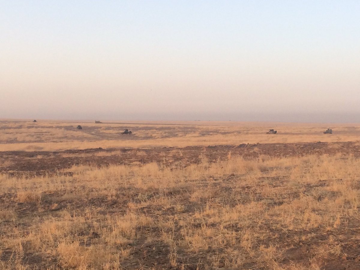 قوات البيشمركة والجيش العراقي يواصلان التقدم شمال وجنوب الموصل