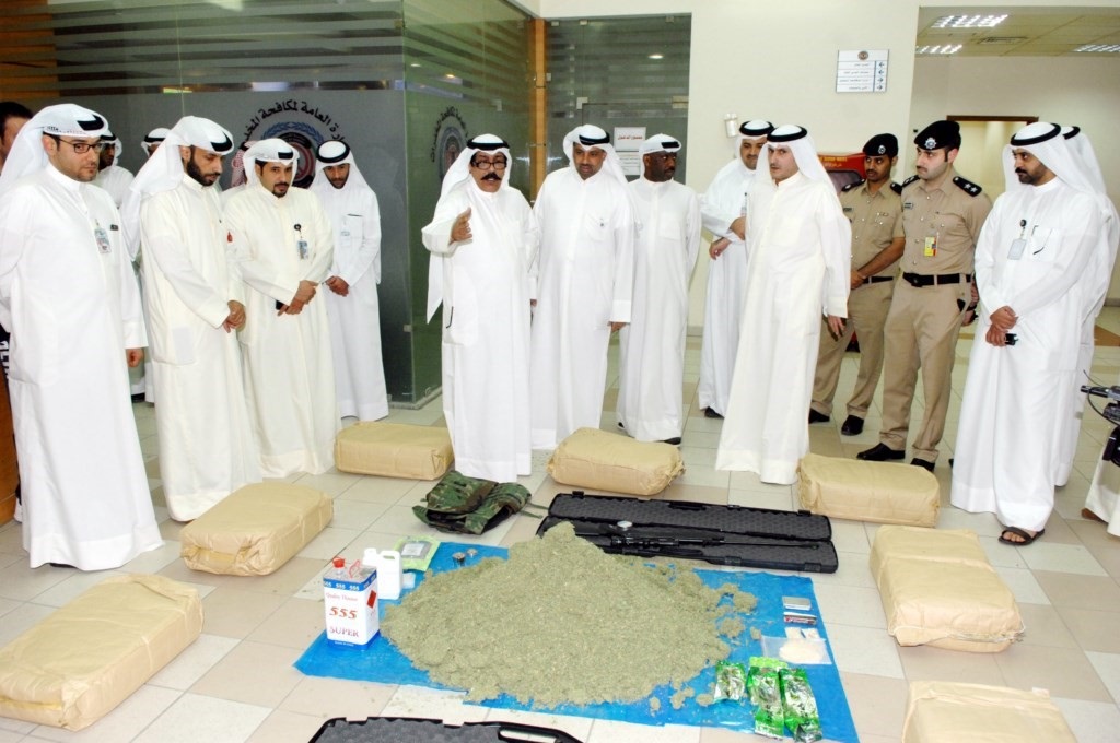 Security forces have confiscated around 100 kilograms' worth of a narcotic drug in an apartment in Al-Salmiya neighborhood