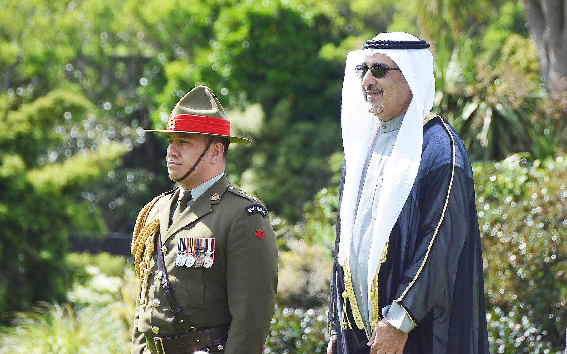 Ahmad Salem Al-Wuhaib presented his credentials to the Governor-General of New Zealand Patsy Reddy as Kuwait's new Ambassador to the southwest Pacific Ocean country,
