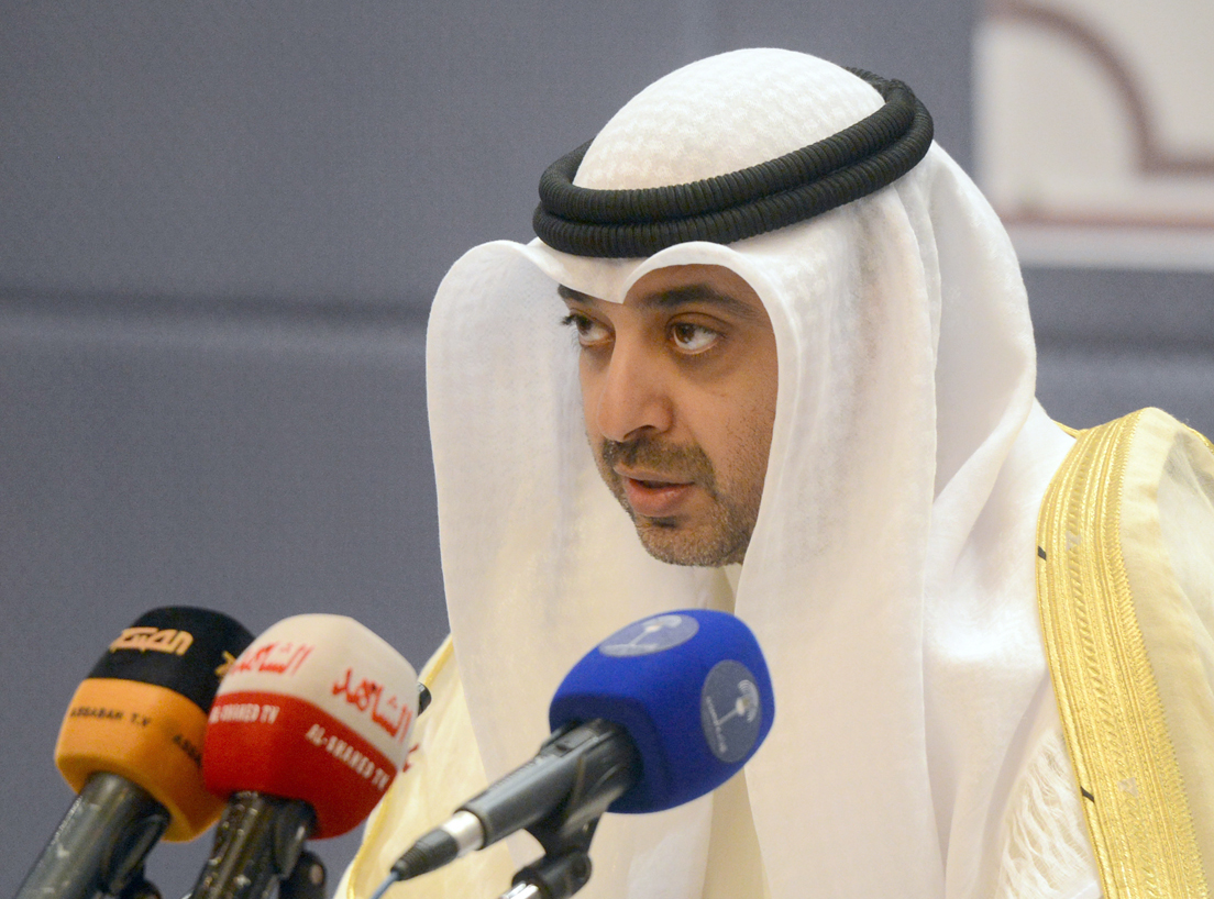 Minister of State for Cabinet Affairs Sheikh Mohammad Abdullah Al-Mubarak Al-Sabah