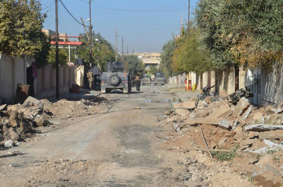 Iraqi forces recaptures 25 neighborhoods in Mosul