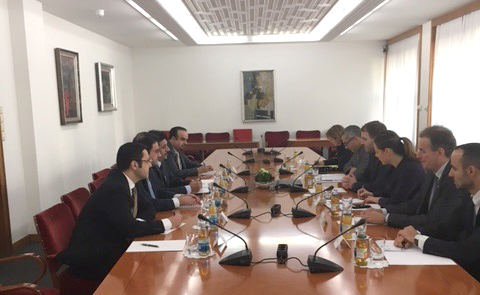 Slovenian Kuwaiti friendship group meets with kuwaiti delegation 