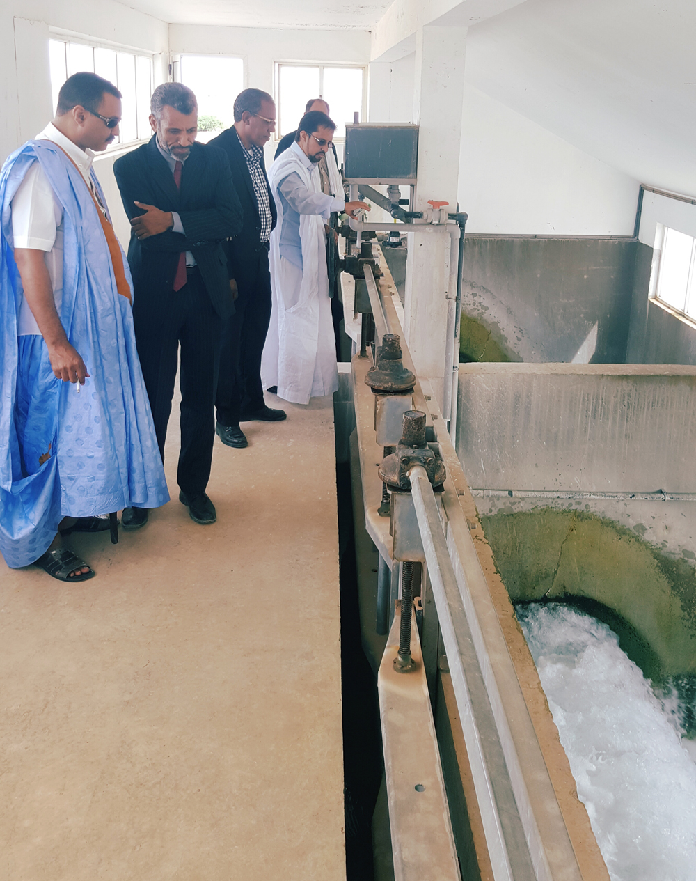 مشروع (أفطوط) الساحلي لنقل مياه الشرب الى العاصمة نواكشوط