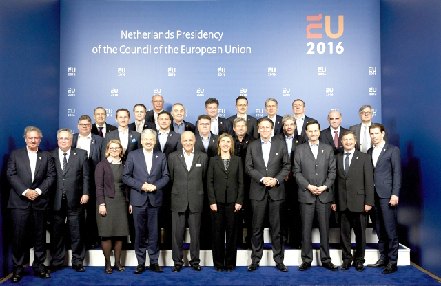 Informal meeting of EU foreign  ministers in  Amsterdam
