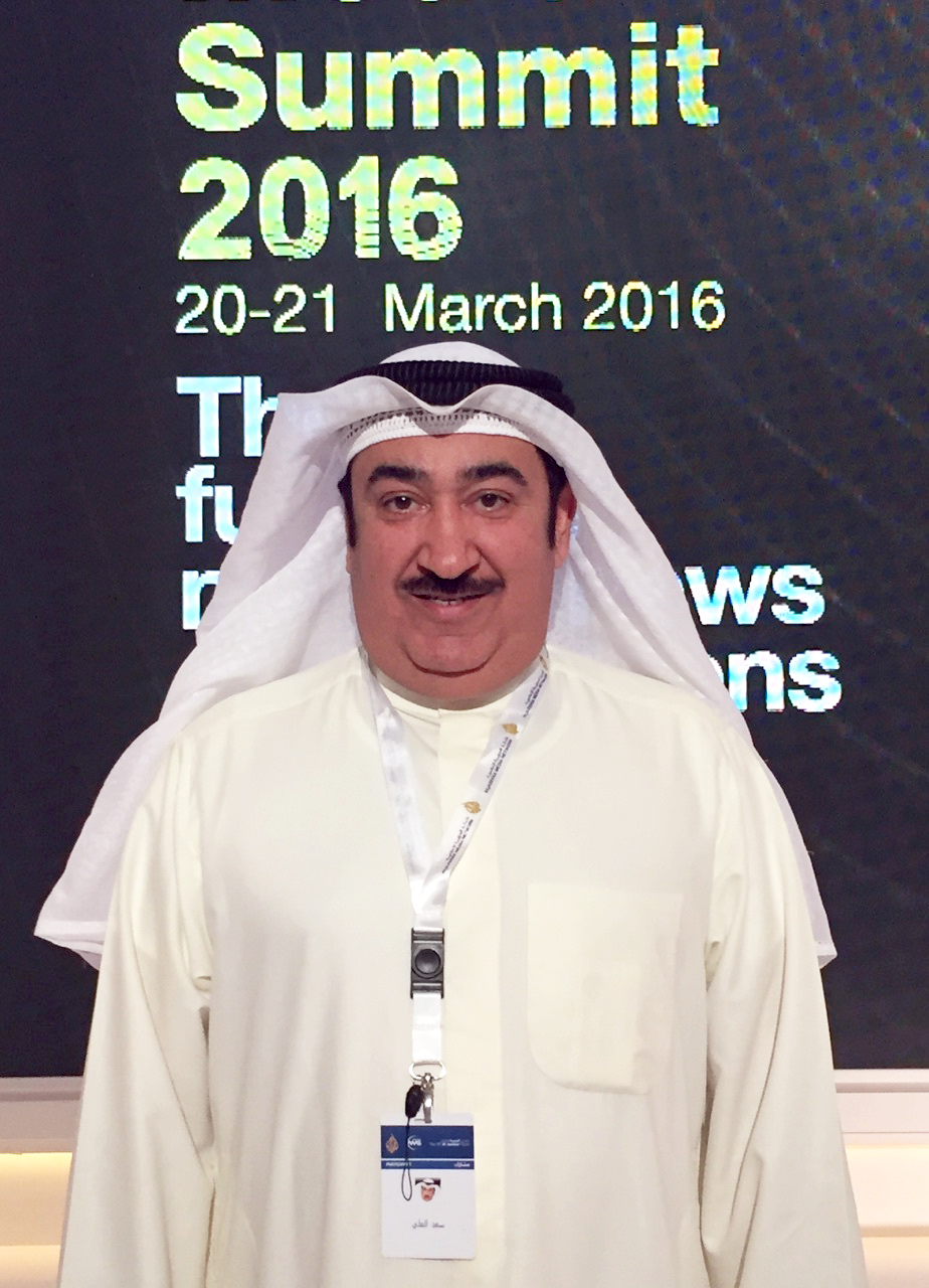 Deputy Chairman for Editorial Department at Kuwait News agency (KUNA) Sa'ad Al-Ali