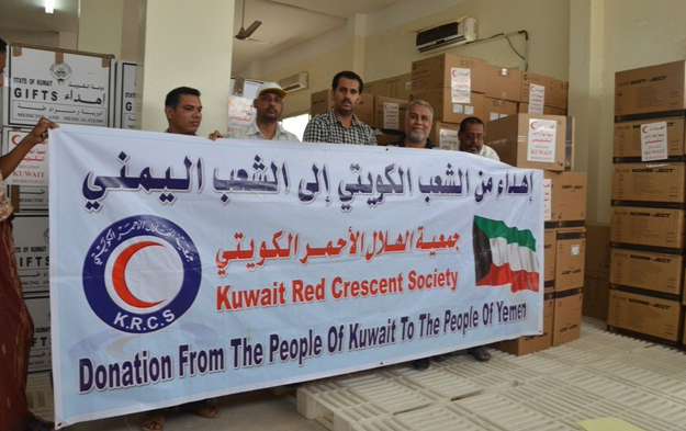 Kuwaiti humanitarian aid to Yemeni brethren