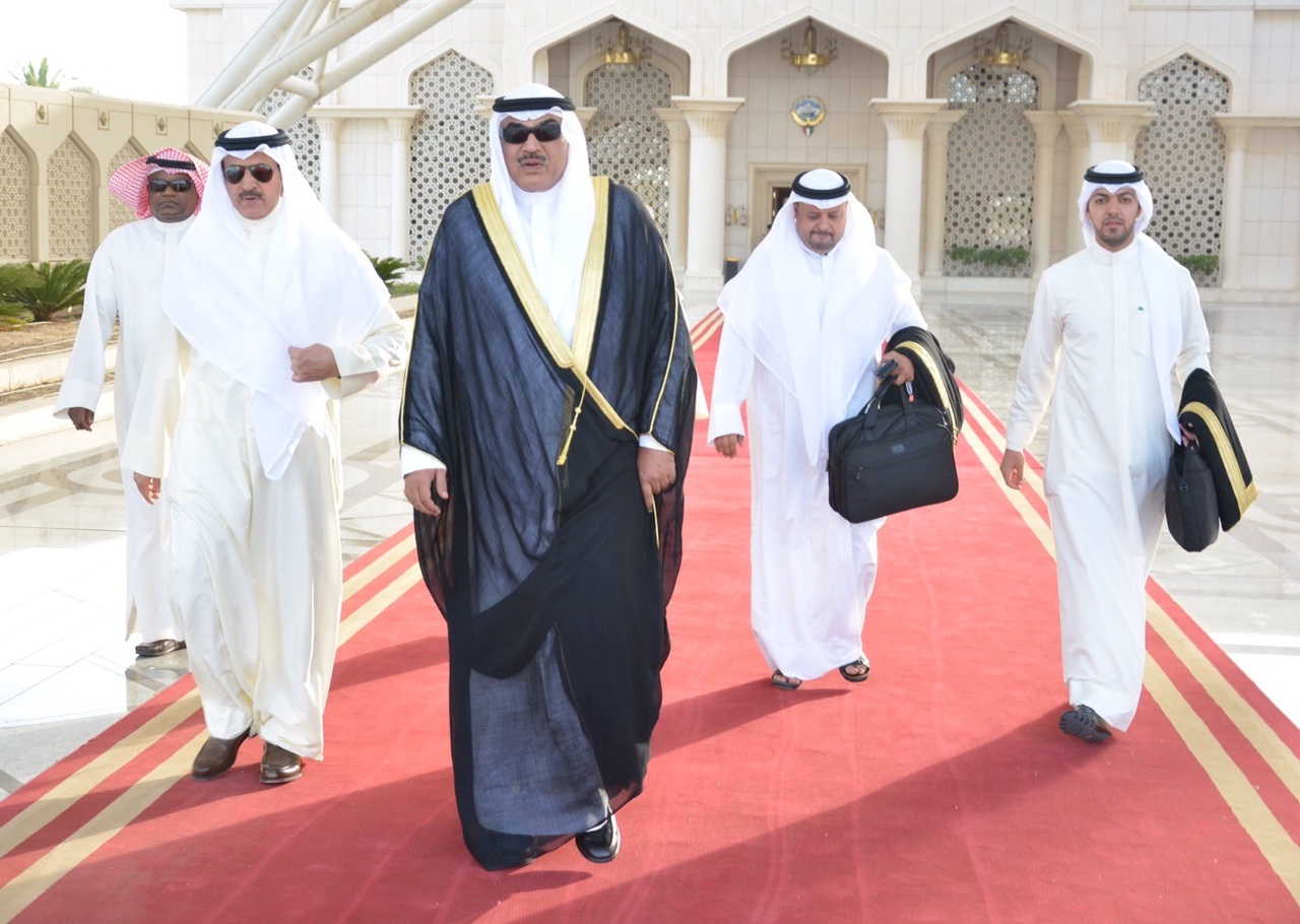 Acting Prime Minister and Foreign Minister Sheikh Sabah Khaled Al-Hamad Al-Sabah leaves for Riyadh