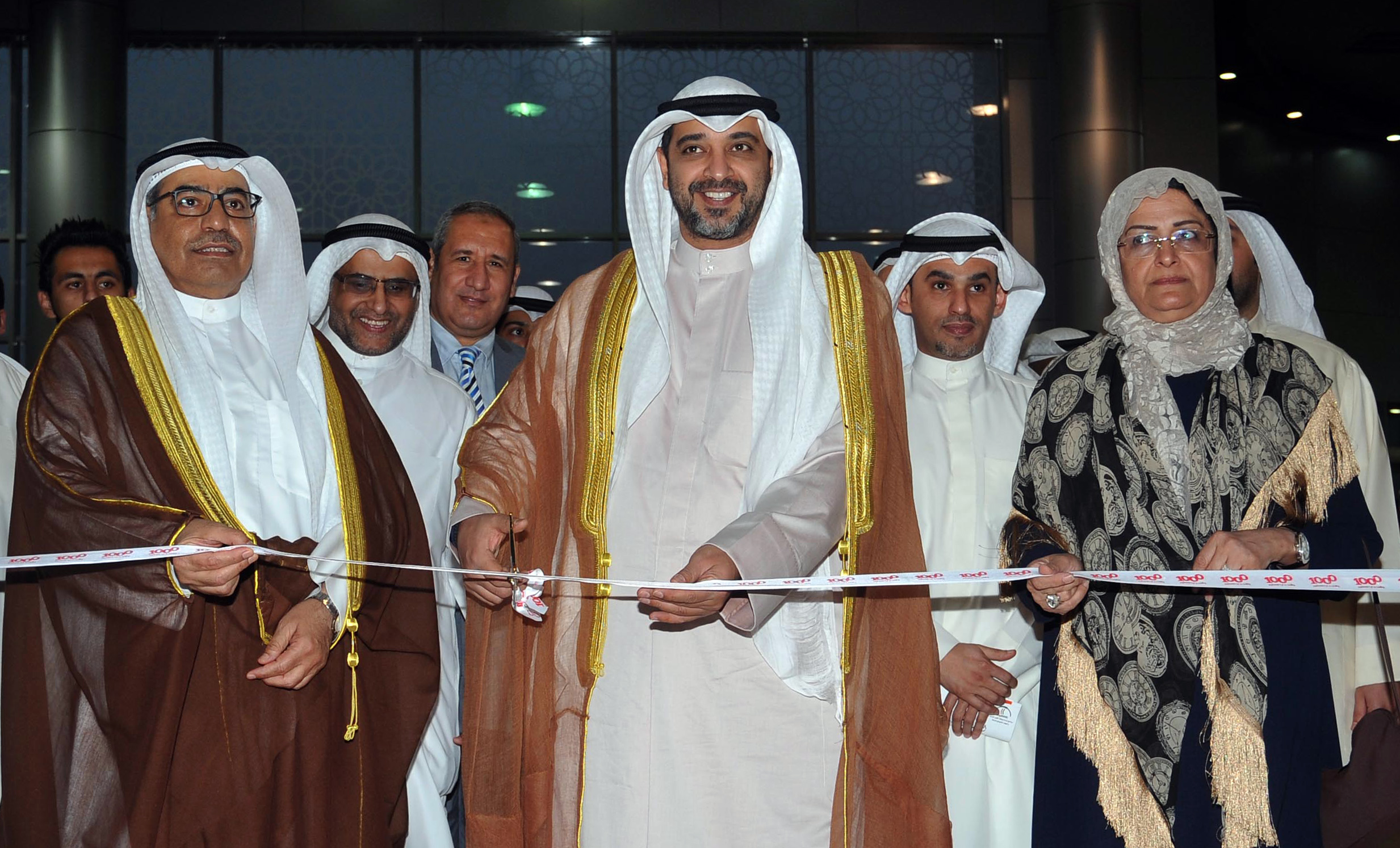 Minister of State for Cabinet Affairs Sheikh Mohammad Al-Abdullah Al-Sabah inaugurates 1,000 Projects Exhibition