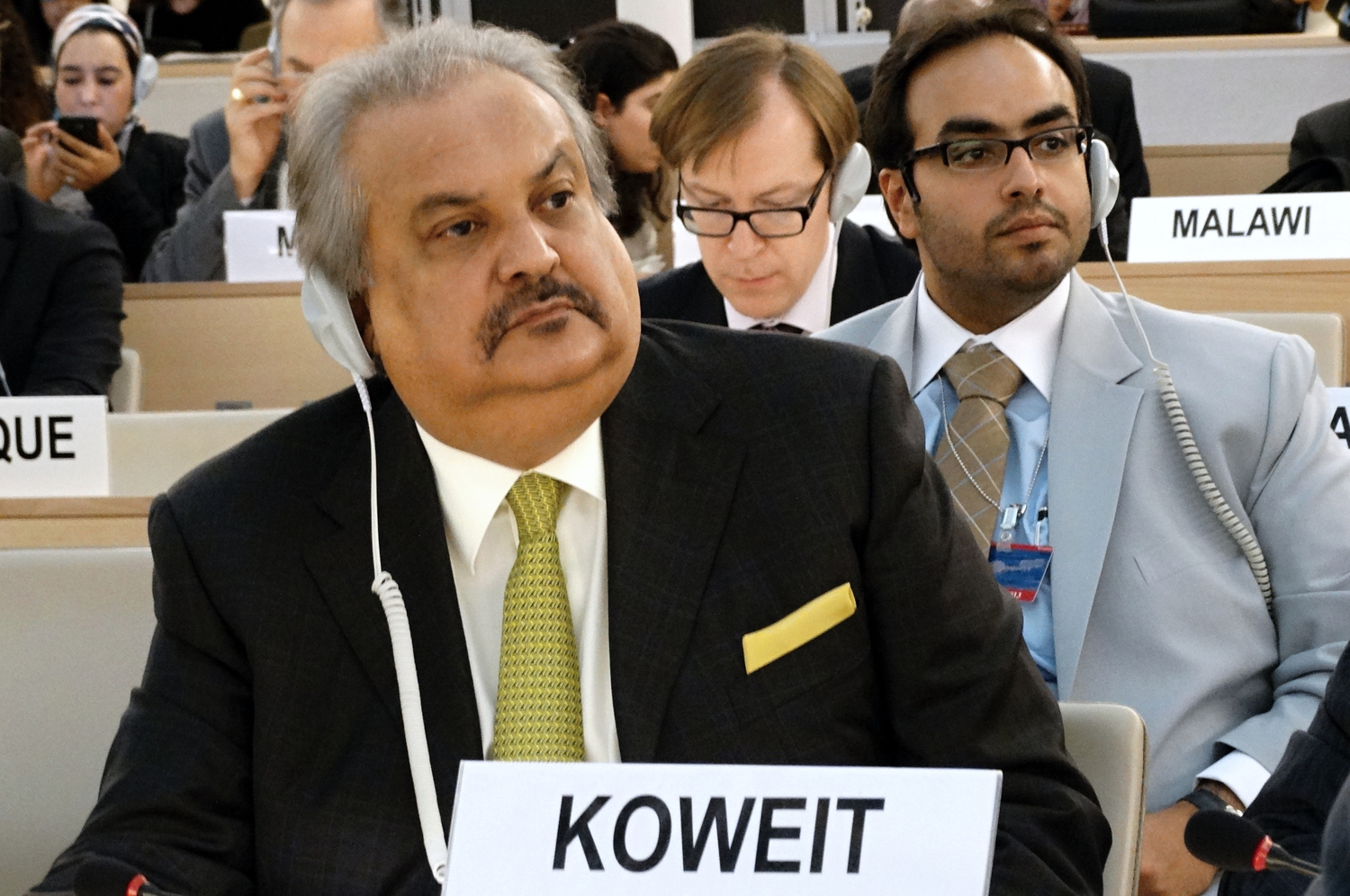 Kuwait's Ambassador to Belgium, EU and Luxembourg Dharar Abdul Razzak Razzooqi