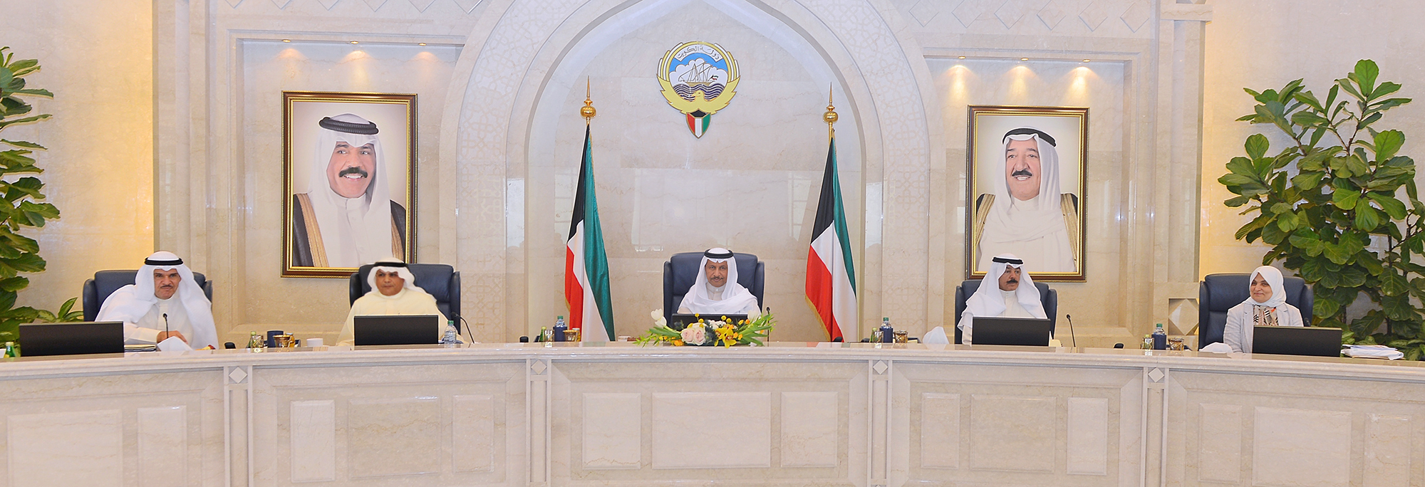 رئيس مجلس الوزراء سمو الشيخ جابر مبارك الحمد الصباح يترأس اجتماع مجلس الوزراء