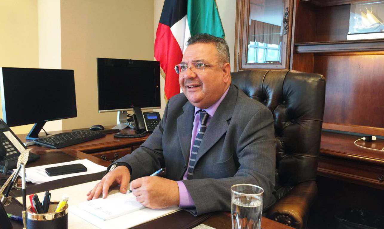 Kuwait's Ambassador to Canada Abdulhameed Al-Failakawi