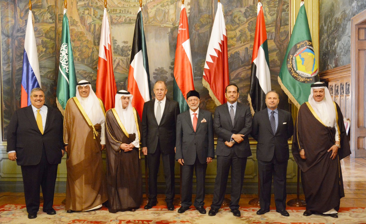 Russia and the Gulf Cooperation Council (GCC) foreign ministers