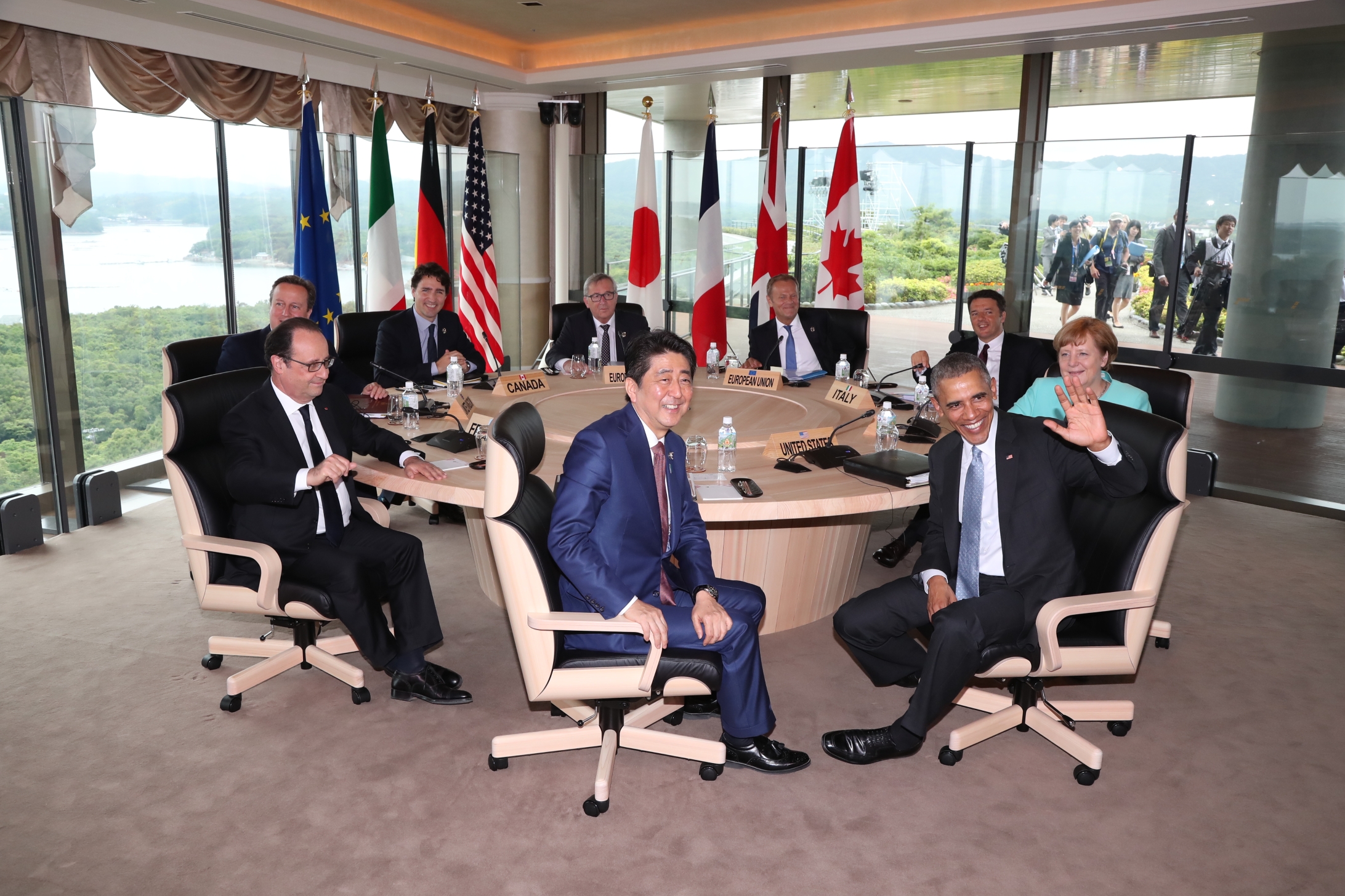 G-7 Summit (Photo by Japanese Government)