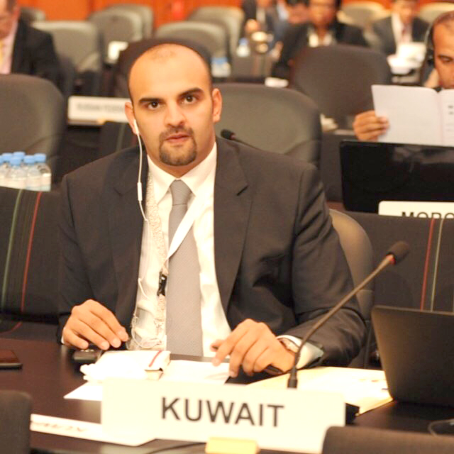 Second Secretary at the Kuwaiti Embassy in Vienna Ahmad Al-Rujaib