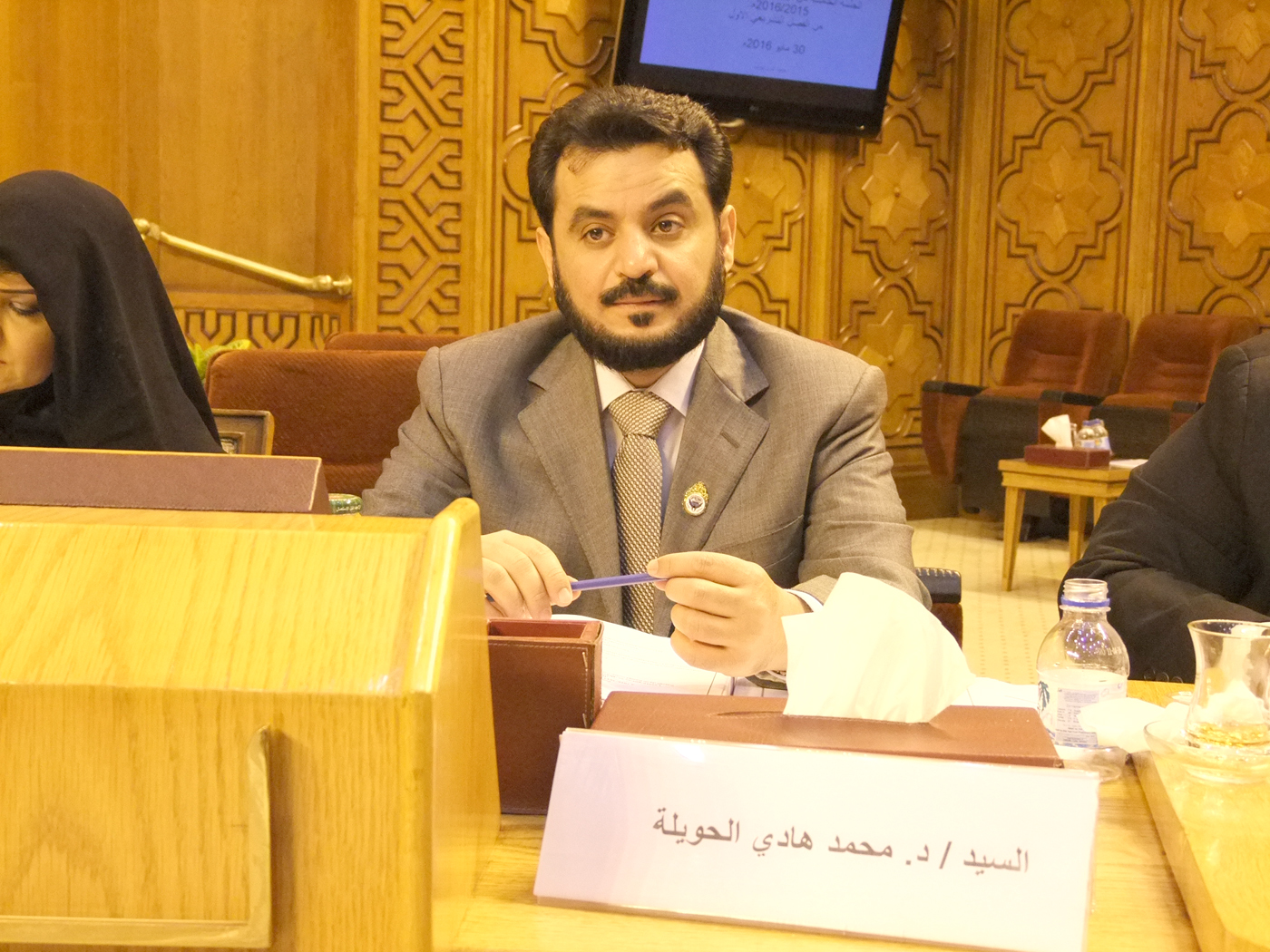 عضو البرلمان العربي النائب بمجلس الأمة الكويتي الدكتور محمد هادي الحويلة