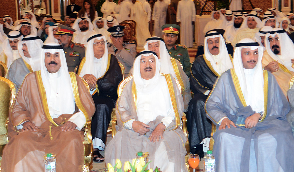 His Highness the Amir Sheikh Sabah Al-Ahmad Al-Jaber Al-Sabah attends Kuwait E-content Award ceremony