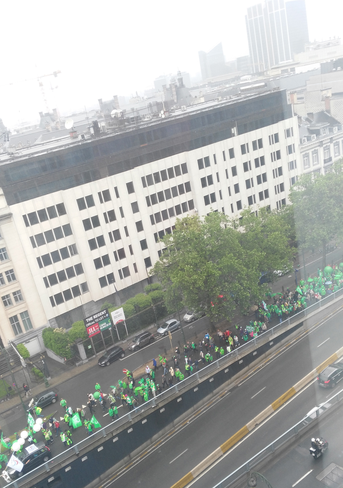 Workers Demonstration in Brussels