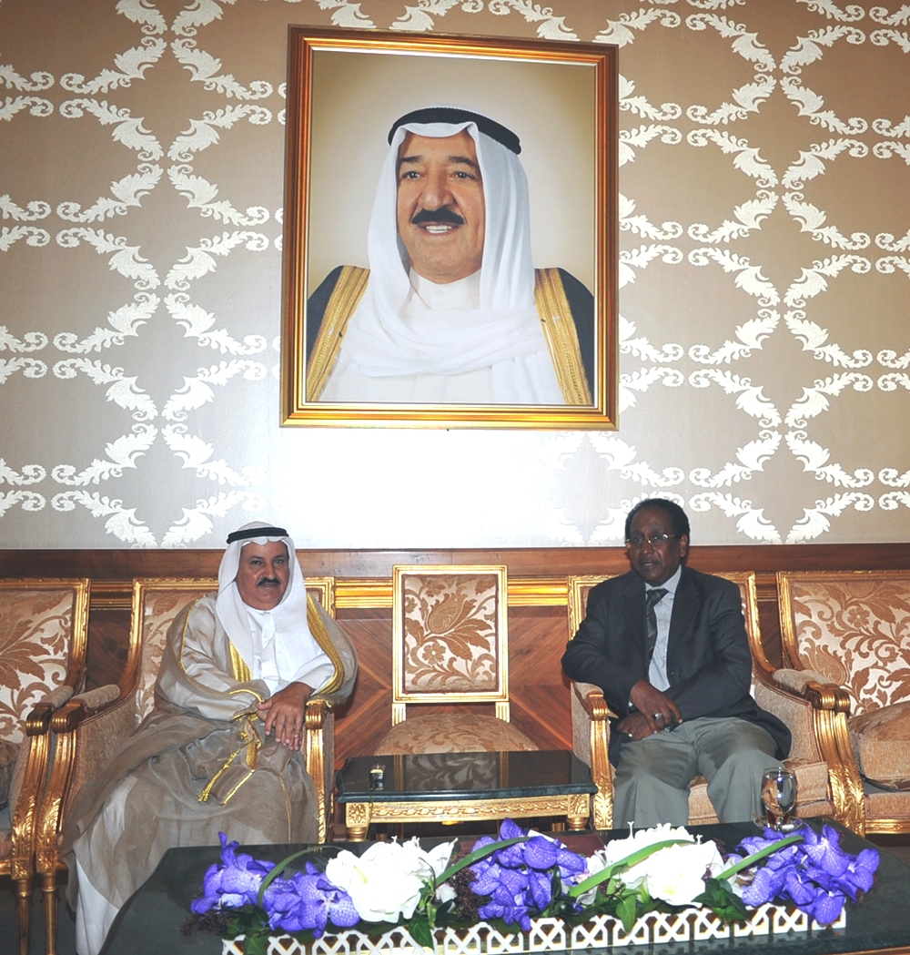 Representing His Highness the Amir Sheikh Sabah Al-Ahmad Al-Jaber Al-Sabah, Advisor at the Amiri Diwan Mohammad Daifallah Sherar left for Djibouti