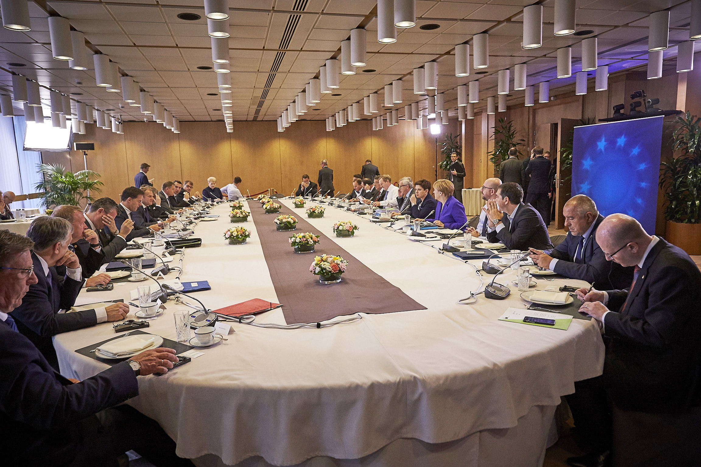 اجتماع قادة الدول الاعضاء بالاتحاد الاوروبي