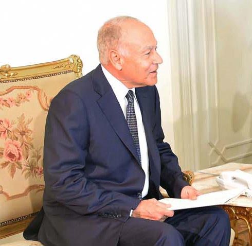 Arab League's Secretary General Ahmed Abu al-Gheit