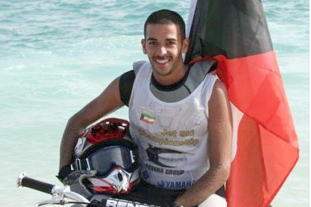 Kuwaiti jetski racer Mohammed Burbaye