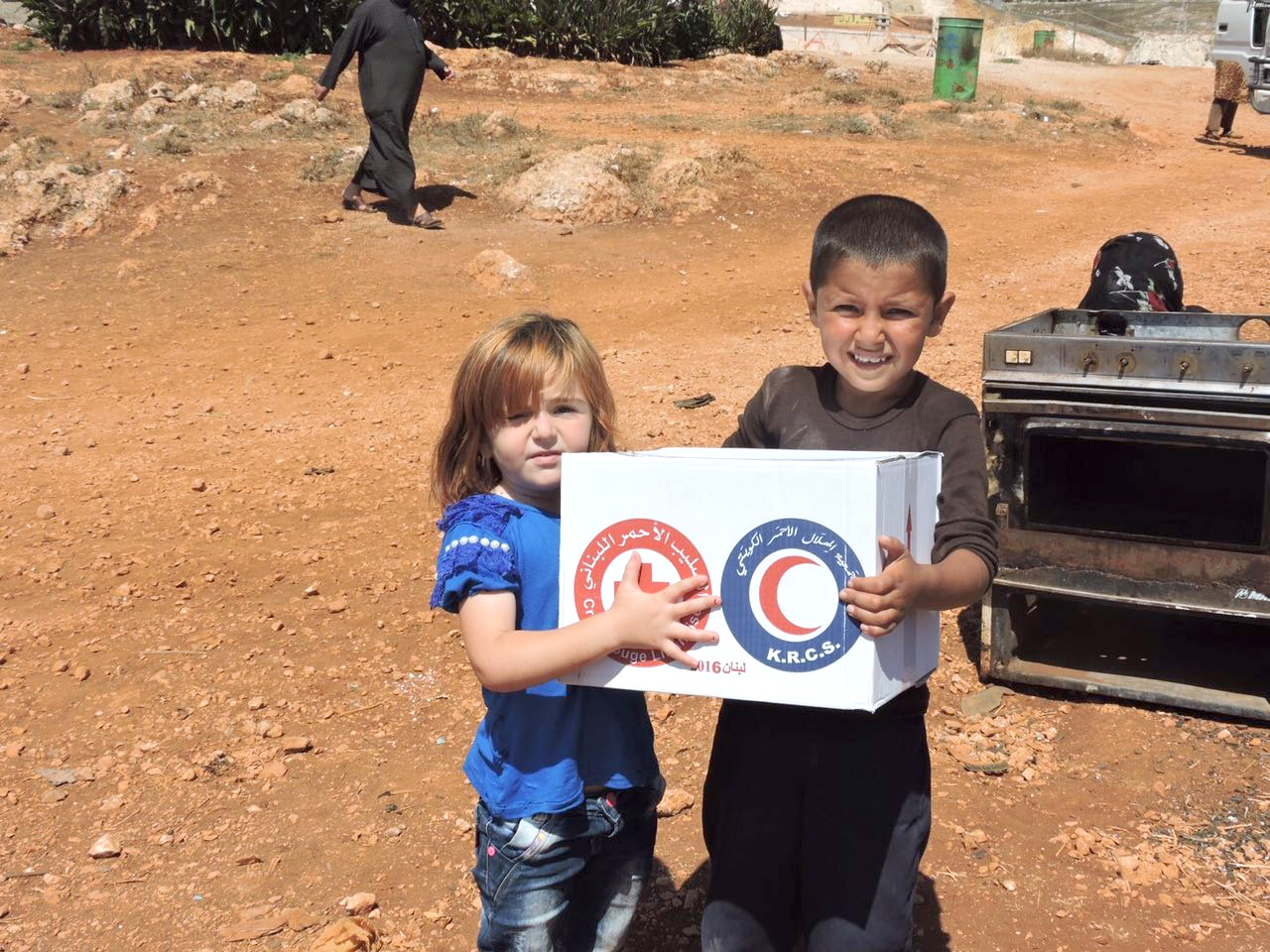 Kuwait Red Crescent Society offers more aid to Syrian refugee families in Lebanon