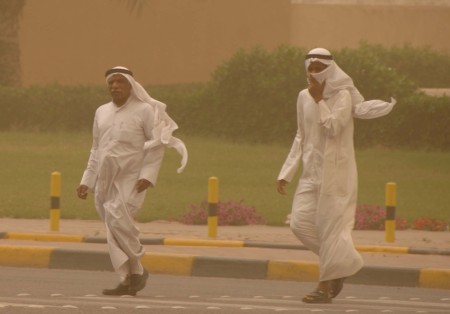 الكويت تتأثر برياح شمالية غربية نشيطة مثيرة للغبار نهار اليوم السبت