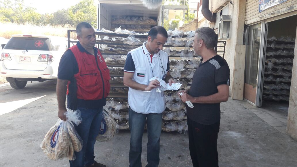 Kuwait Red Crescent Society launches food project for refugees in Lebanon